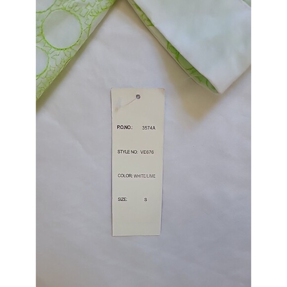 Harve Benard Womens Green Blazer Size S Green CROP jacket Summer - Picture 4 of 7